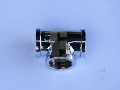 Тройник 3-4 - хром                                                                                                                                                                                                                                                                                          